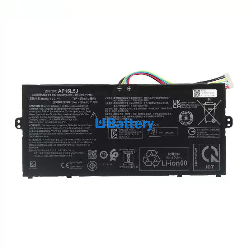 Acer AP16L5J 4670mAh / 32.69Wh