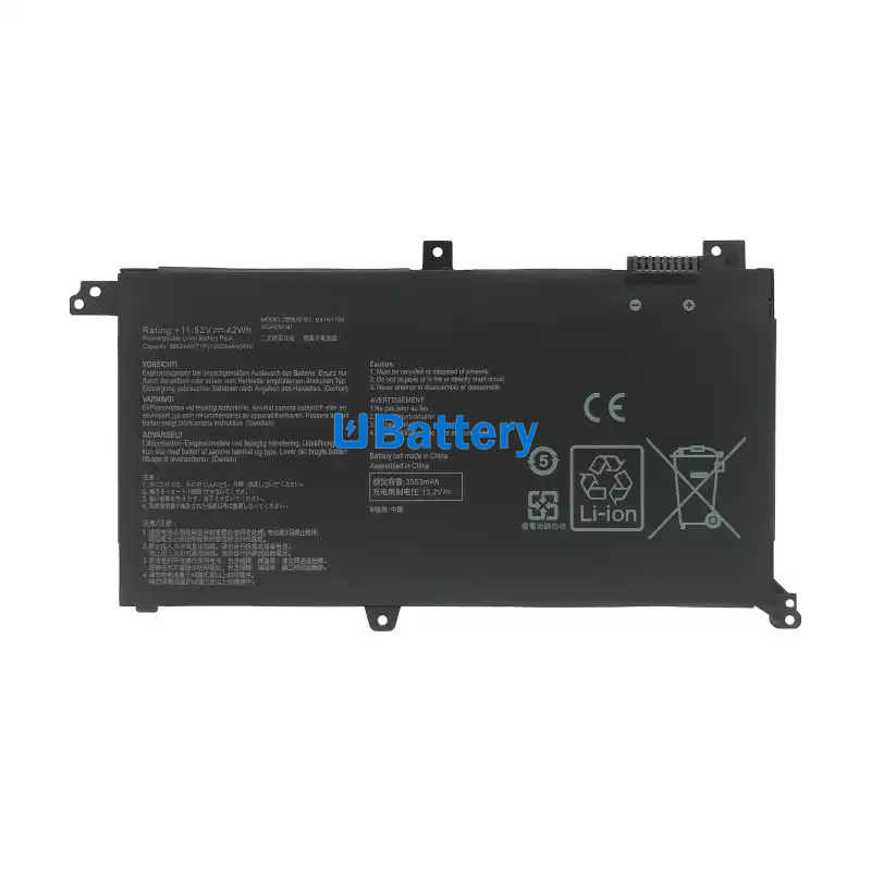 Asus NX571GT 3818mAh / 42Wh