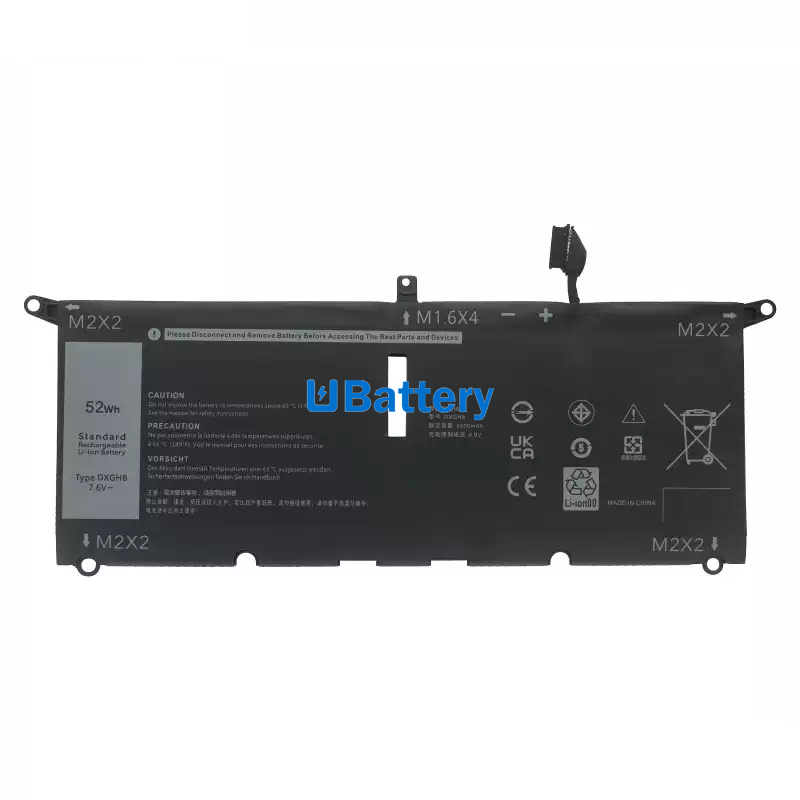 Dell XPS 13-9370-7002SLV 6840mAh / 52Wh