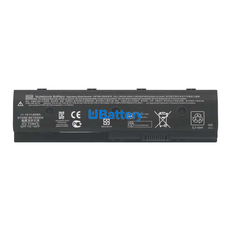 HP Pavilion DV4-5014TX 6600mAh / 66Wh