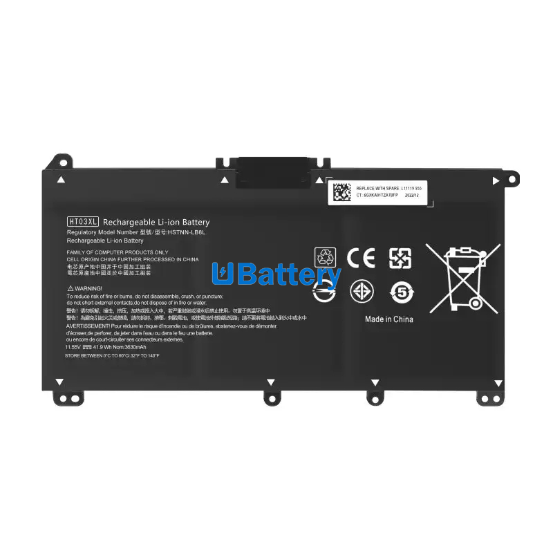 HP HT03XL 3630mAh / 41Wh