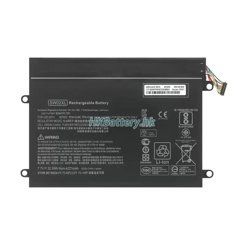 HP Notebook x2 10-p033tu 4571mAh / 32Wh