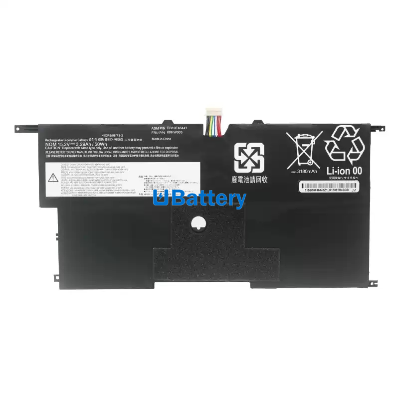 Lenovo ThinkPad X1 Carbon(20BS00A5GE) 3333mAh / 50Wh